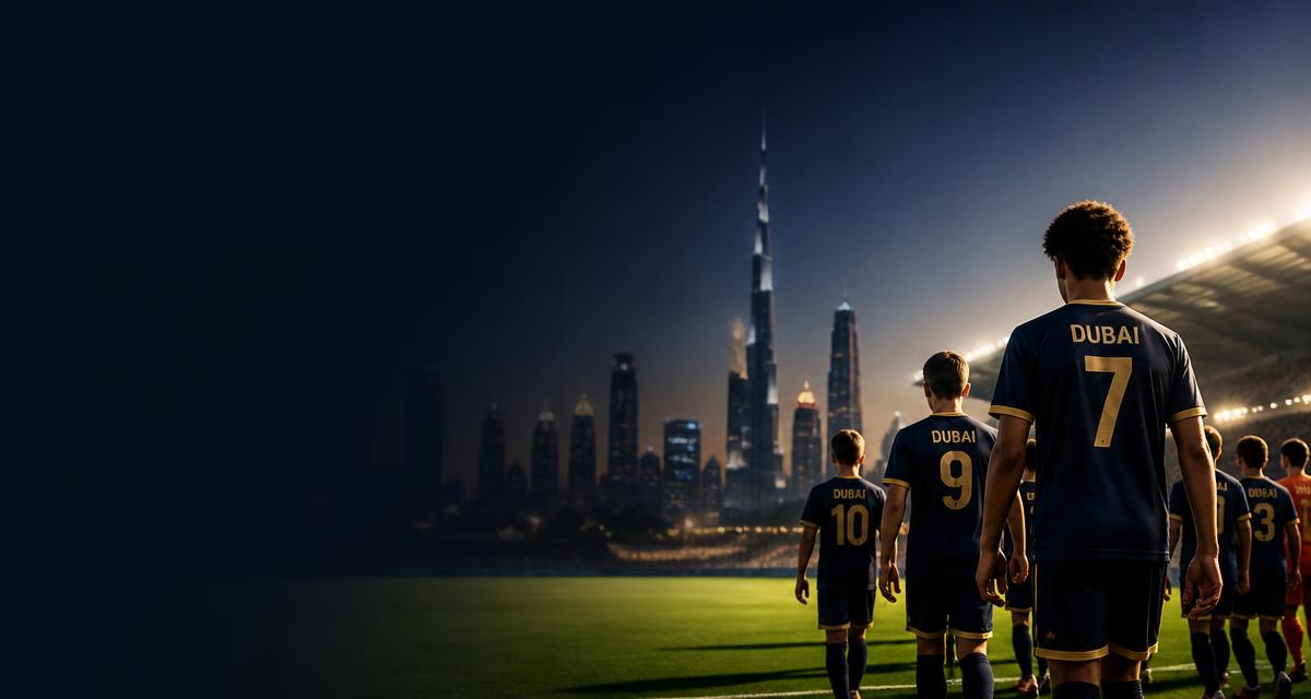 KGS international youth football experience in Dubai